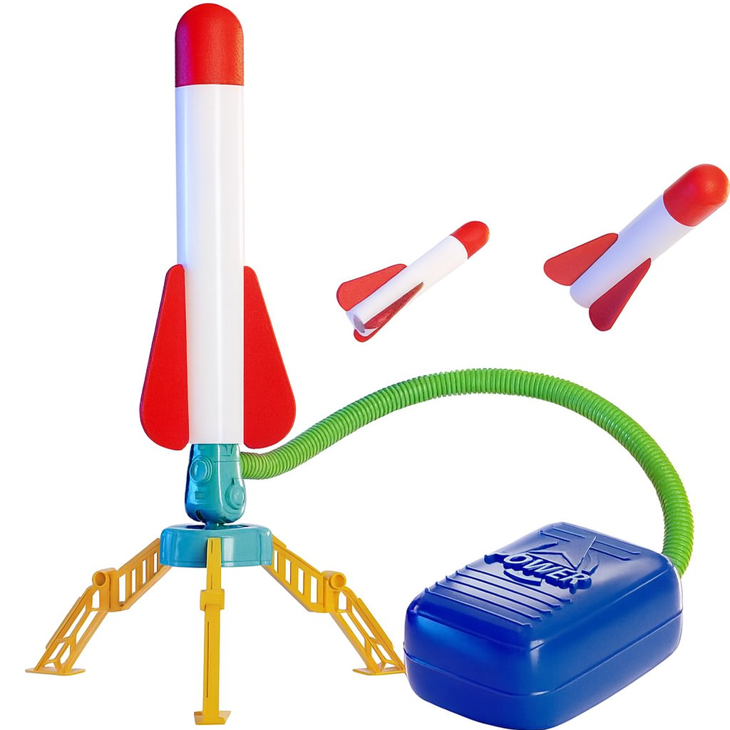 Brinquedo Infantil Lançador de Foguete Light Ped